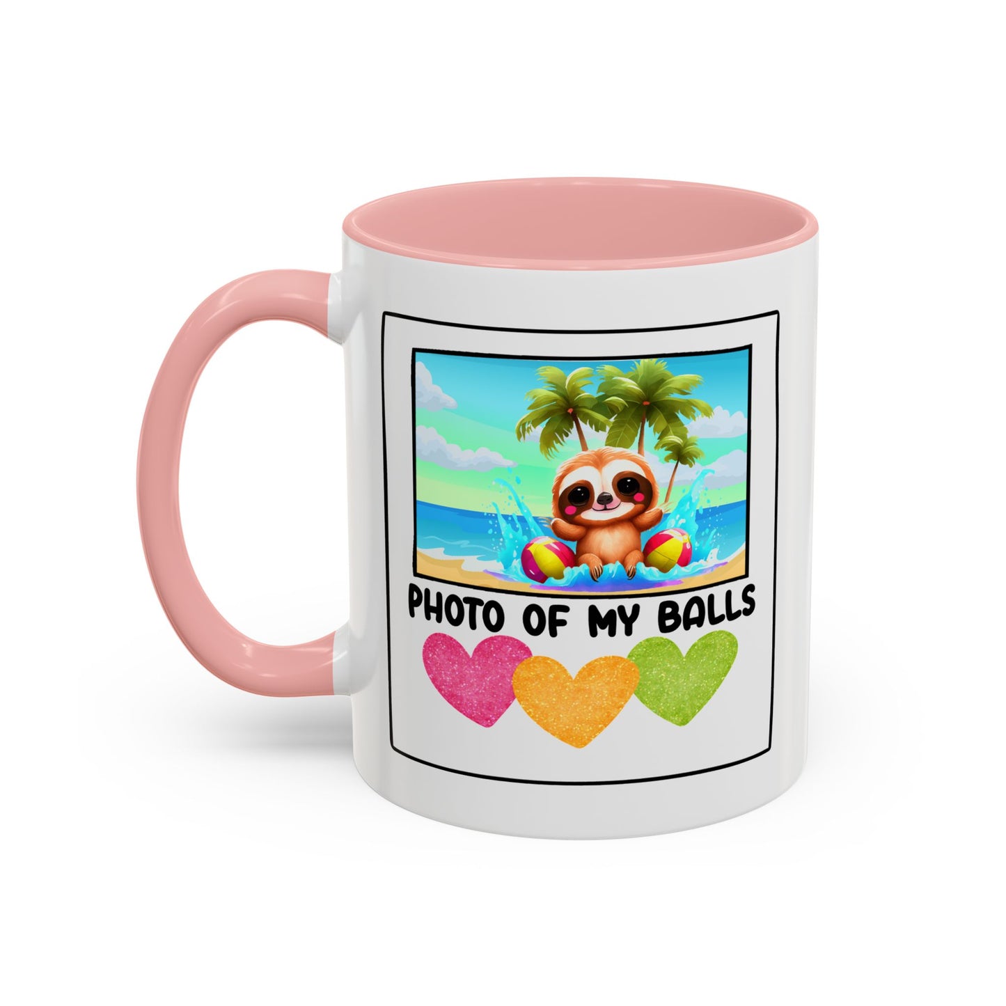 Adult Mug - Photo of My Balls