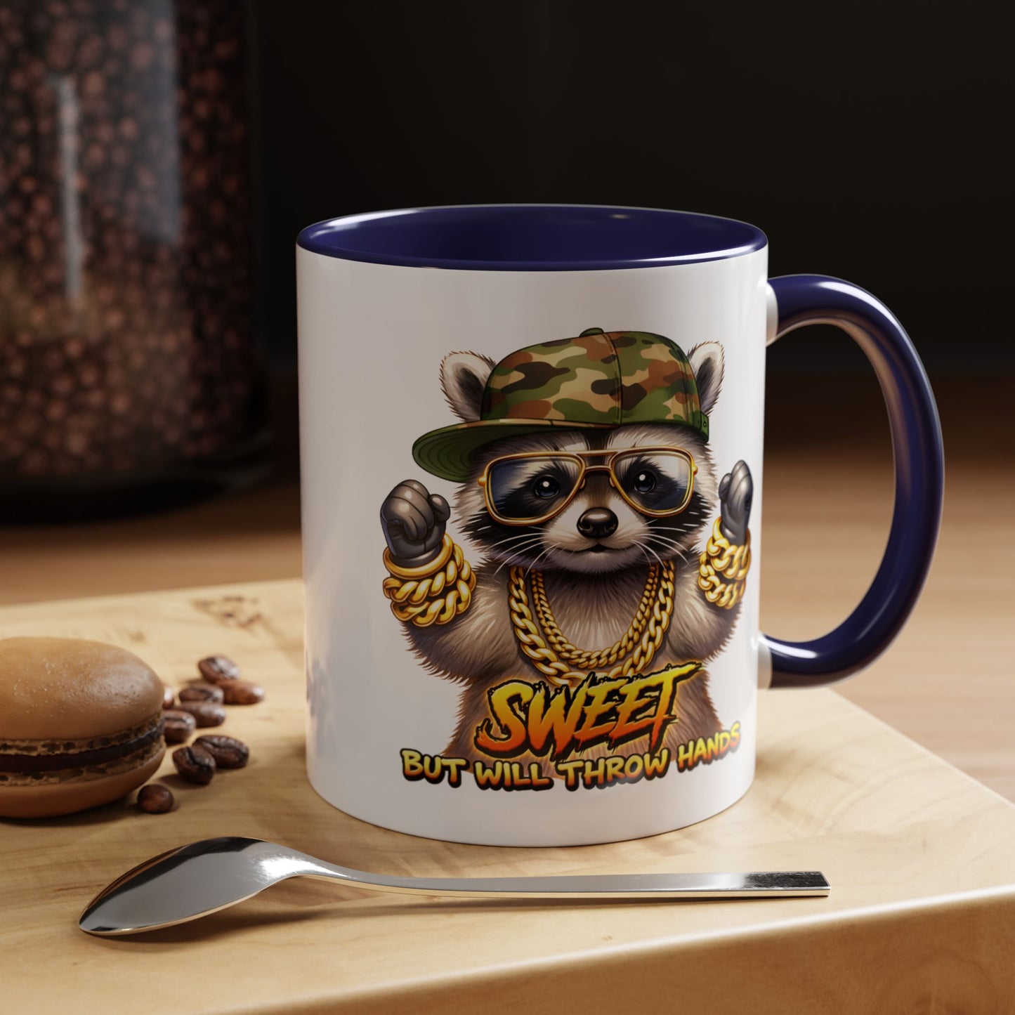 Humor Mug - Sweet But Will Throw Hands