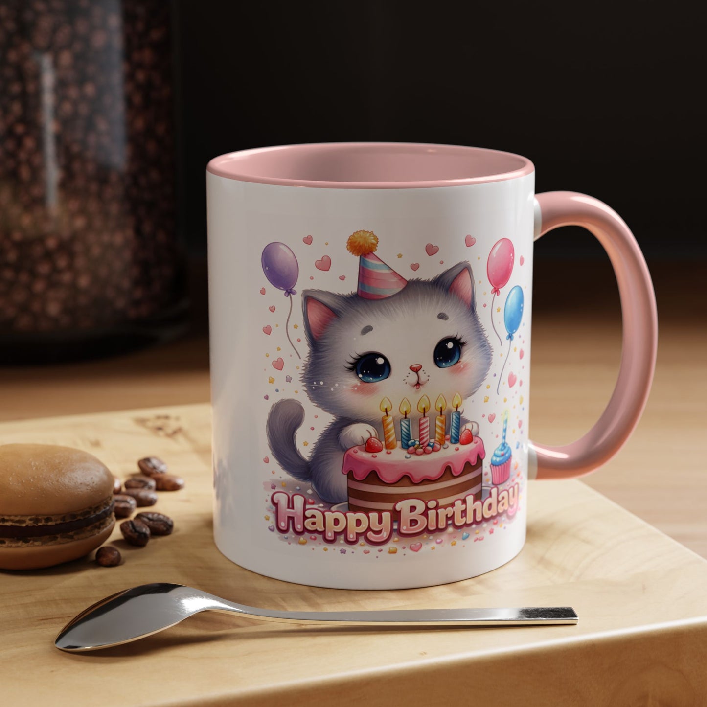 Birthday Mug - Birthday Kitty