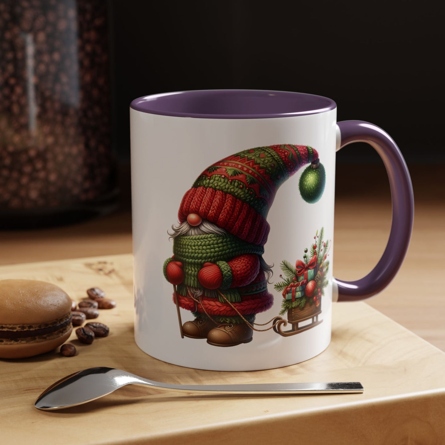 Christmas Mug - Gone with Miniature Sleigh