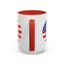 4th of July Mug - America Smiley Face