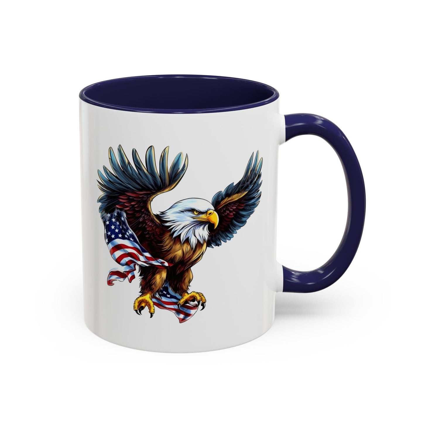 4th of July Mug - American Bald Eagle Flag 7