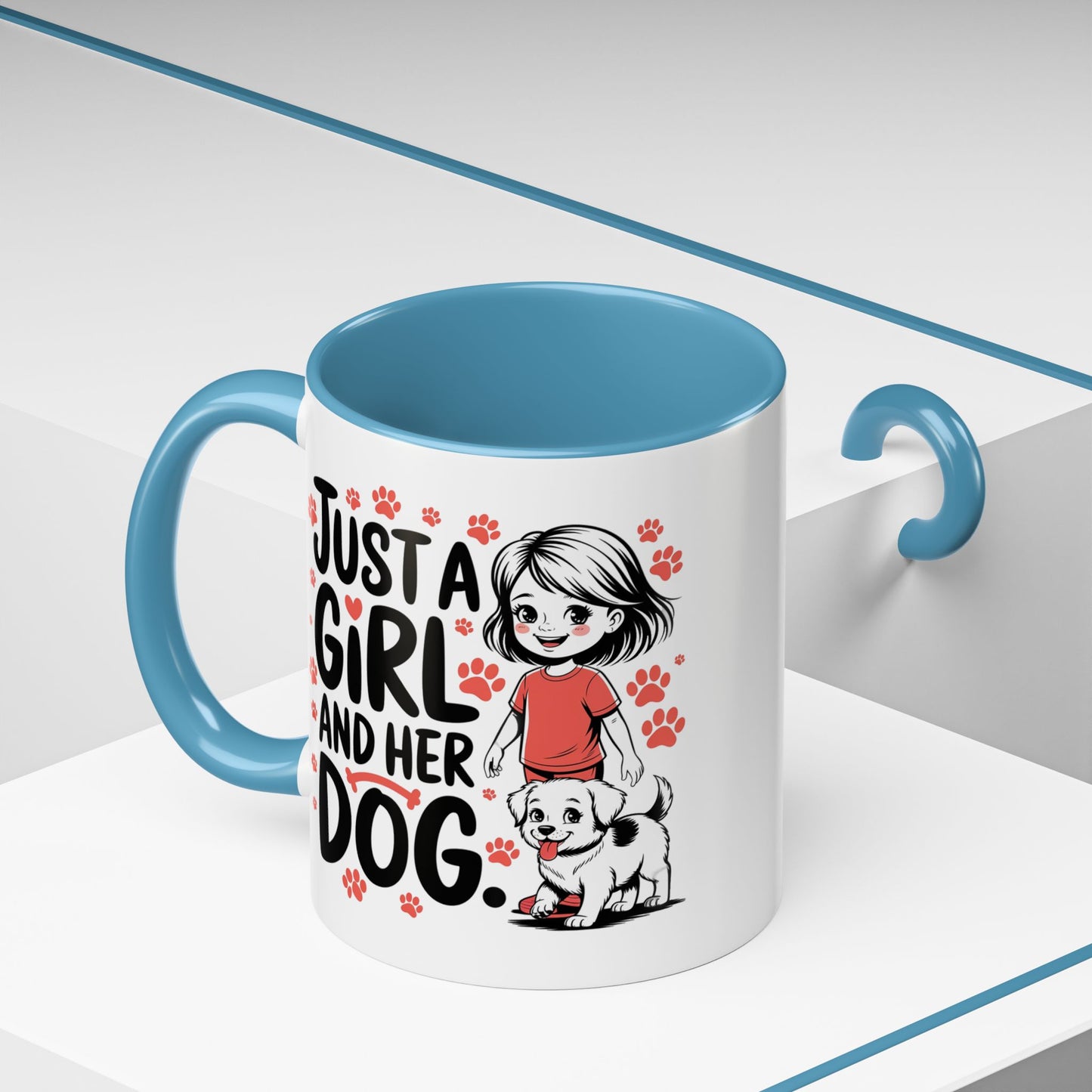 Animal Mug - Just a Girl and Her Dog