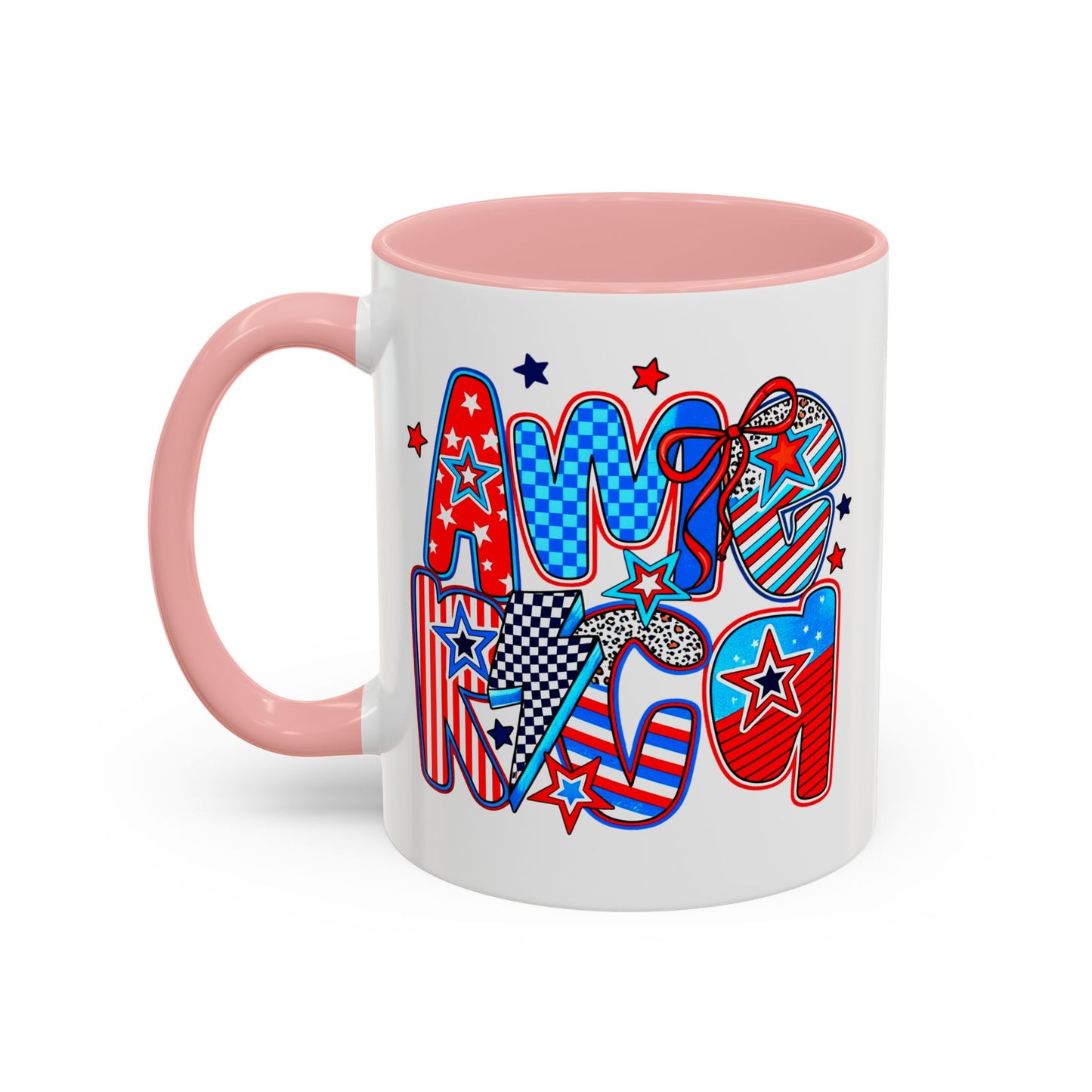 4th of July Mug - Retro America Coquette