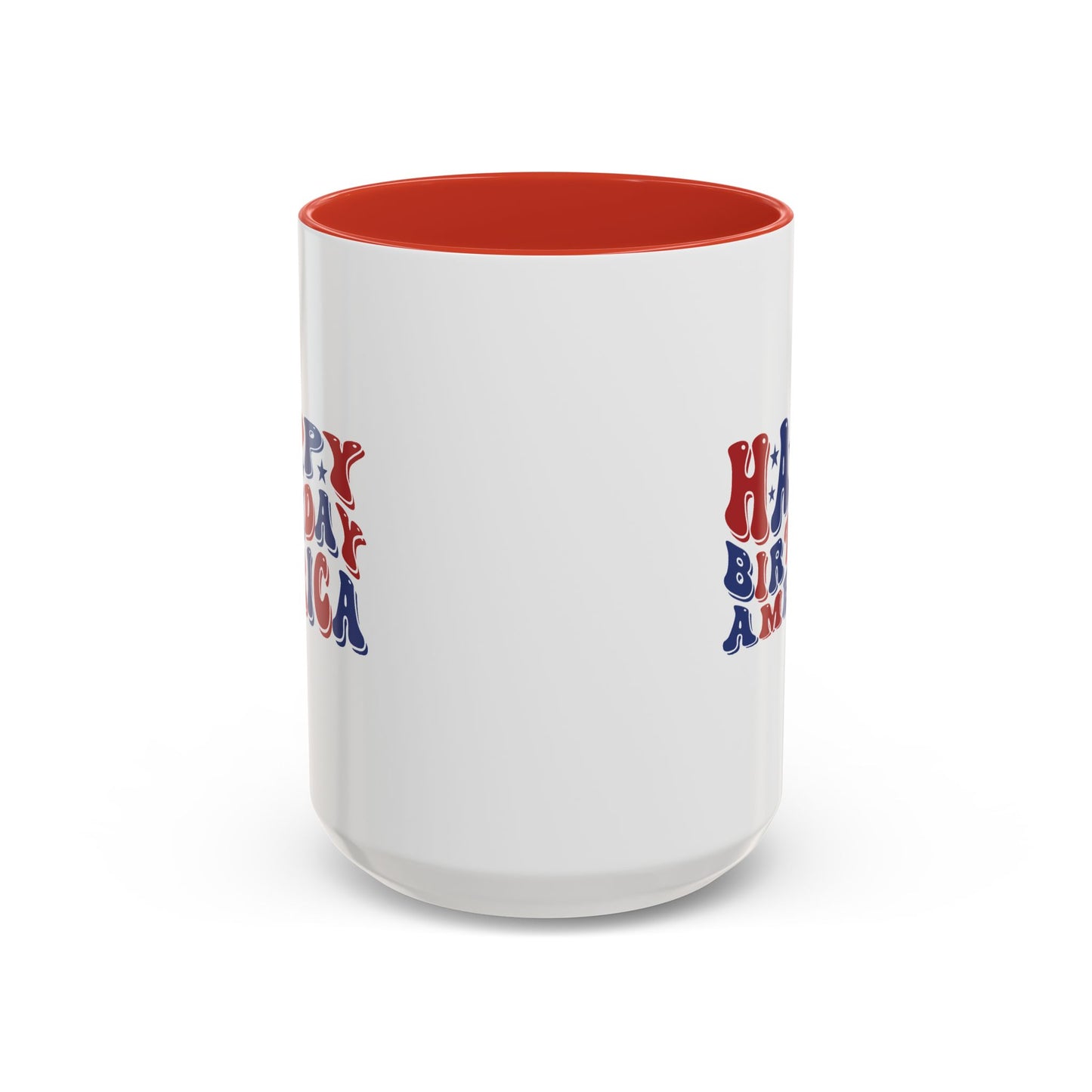 4th of July Mug - Happy Birthday America Retro