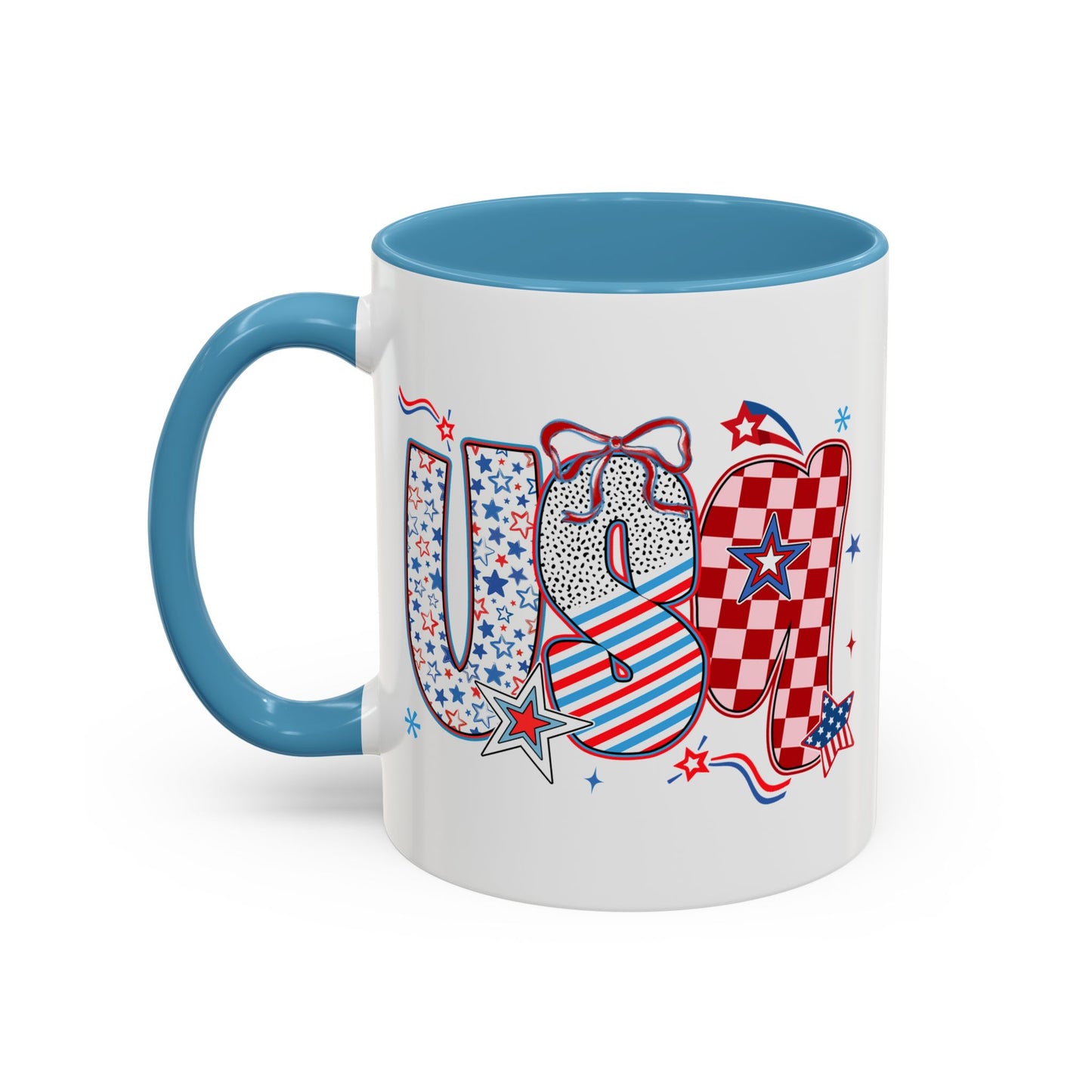 4th of July Mug - USA Coquette