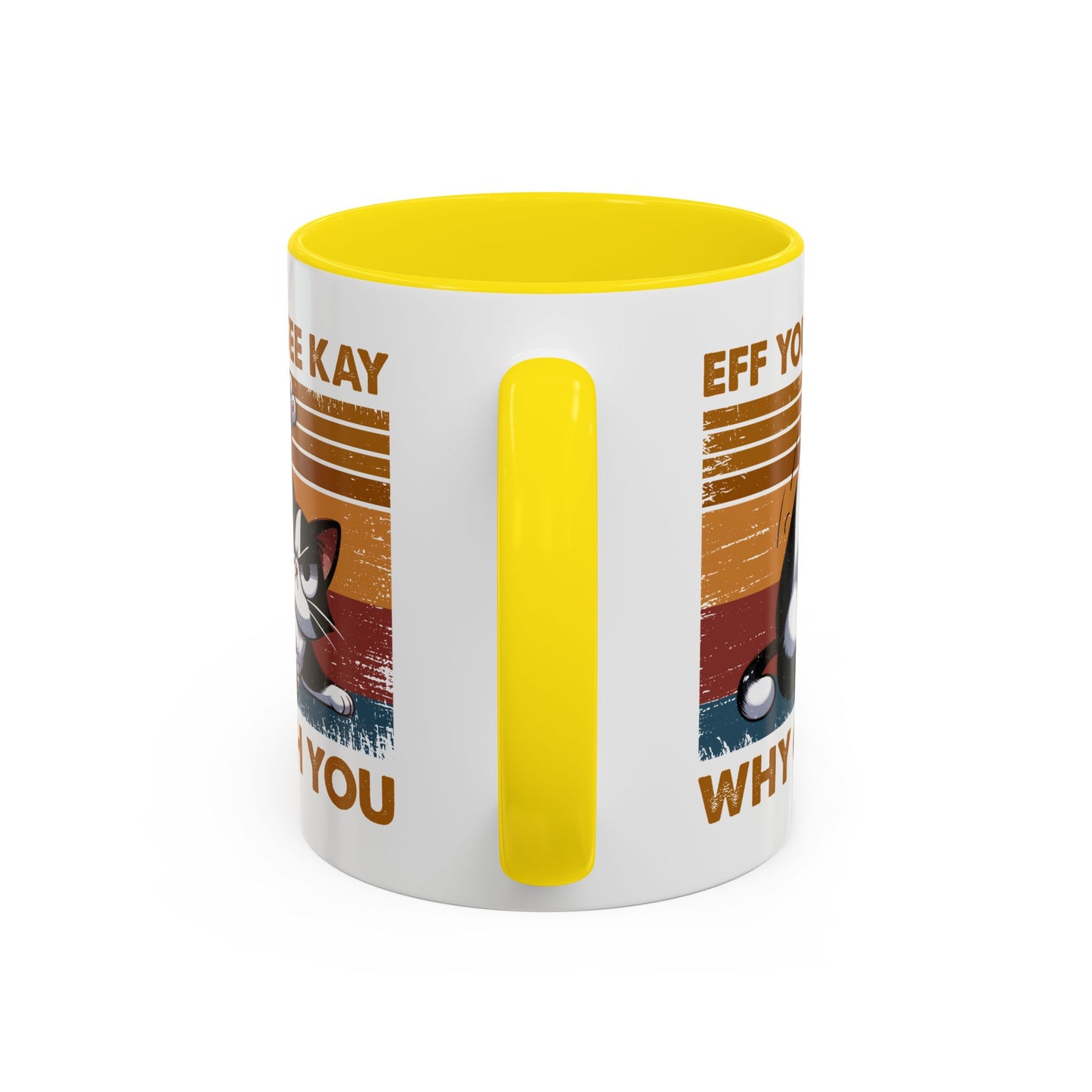 Adult Mug - Eff You See Kay Why Oh You Cat
