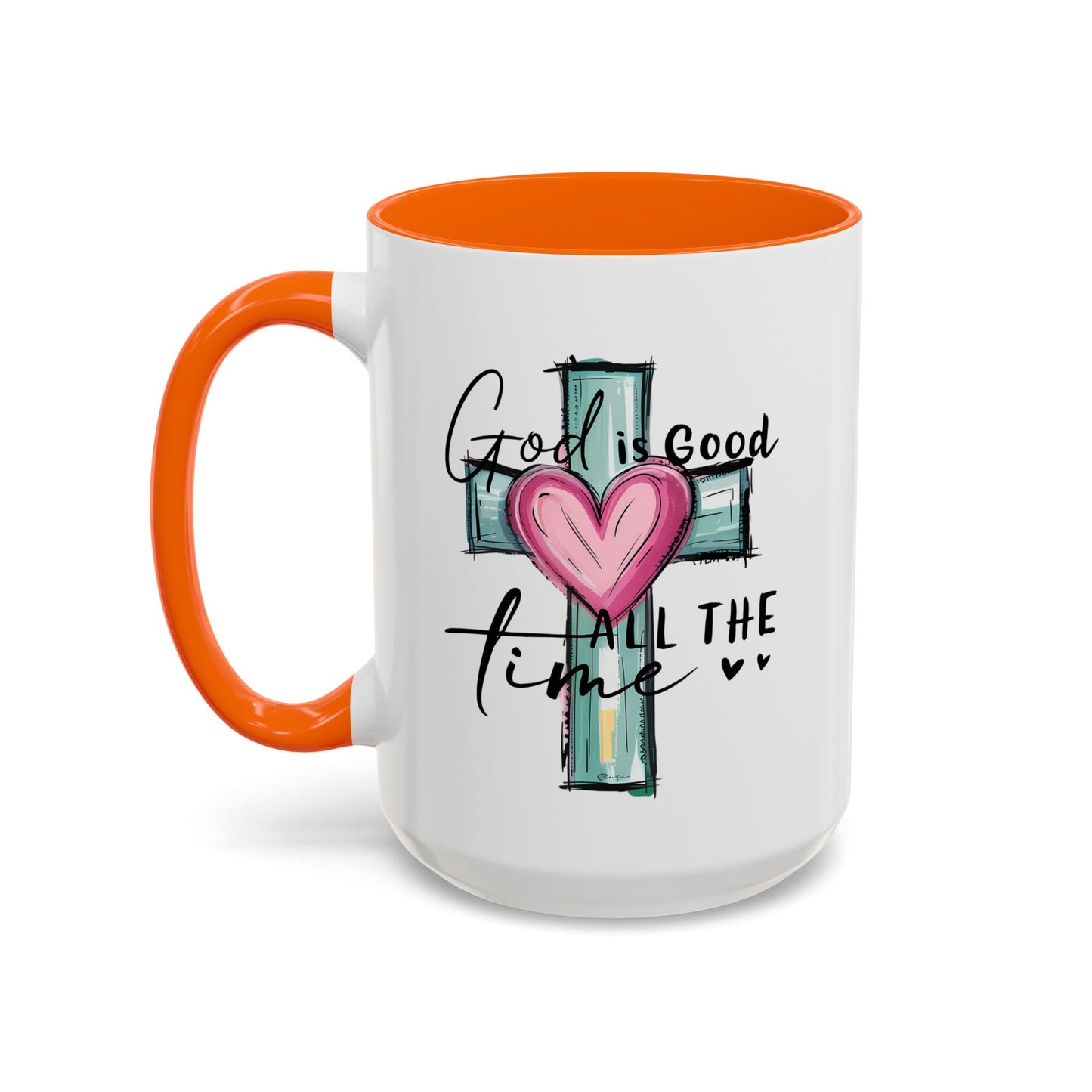 Religious Mug - God Is Good Cross