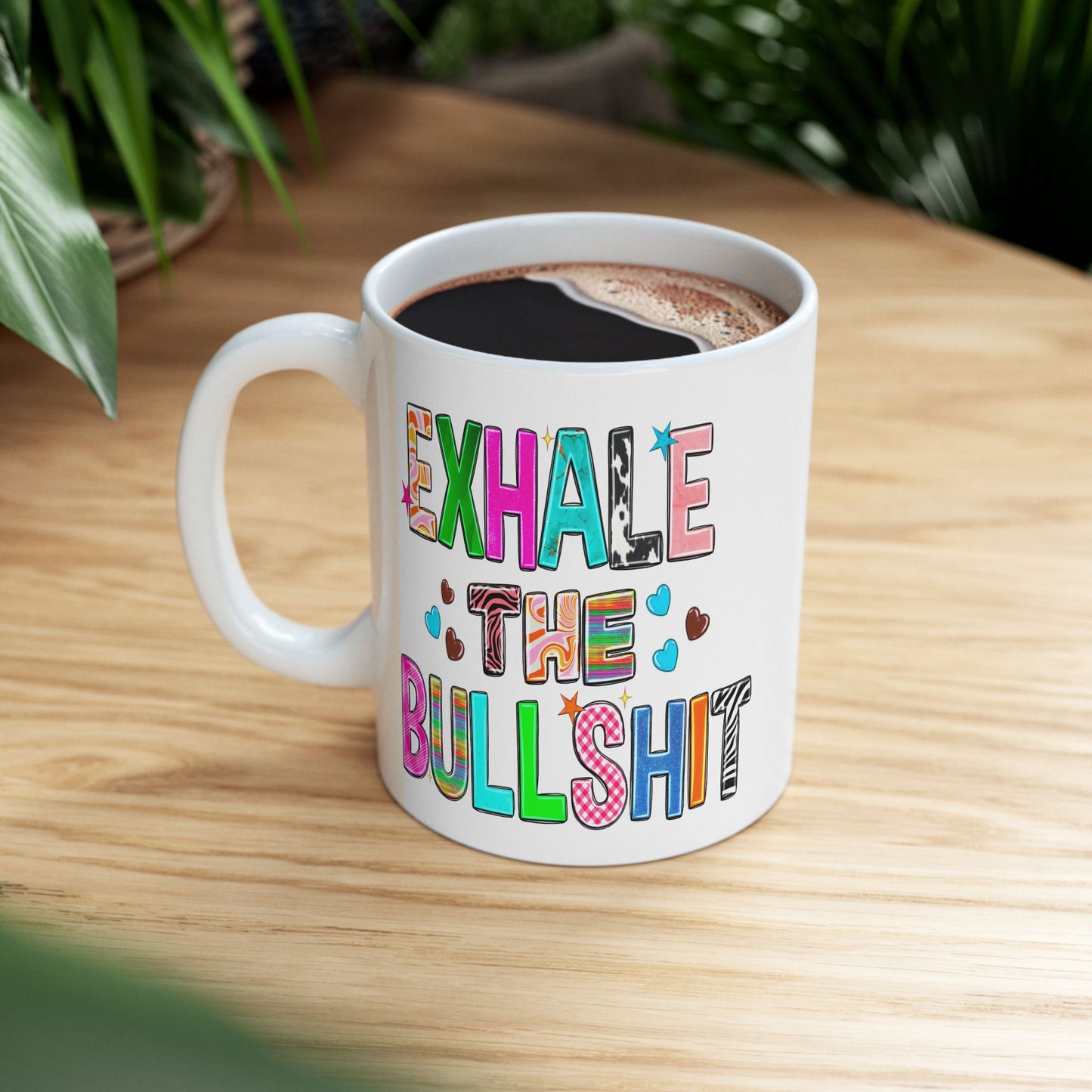 Adult Mug - Exhale The Bullshit