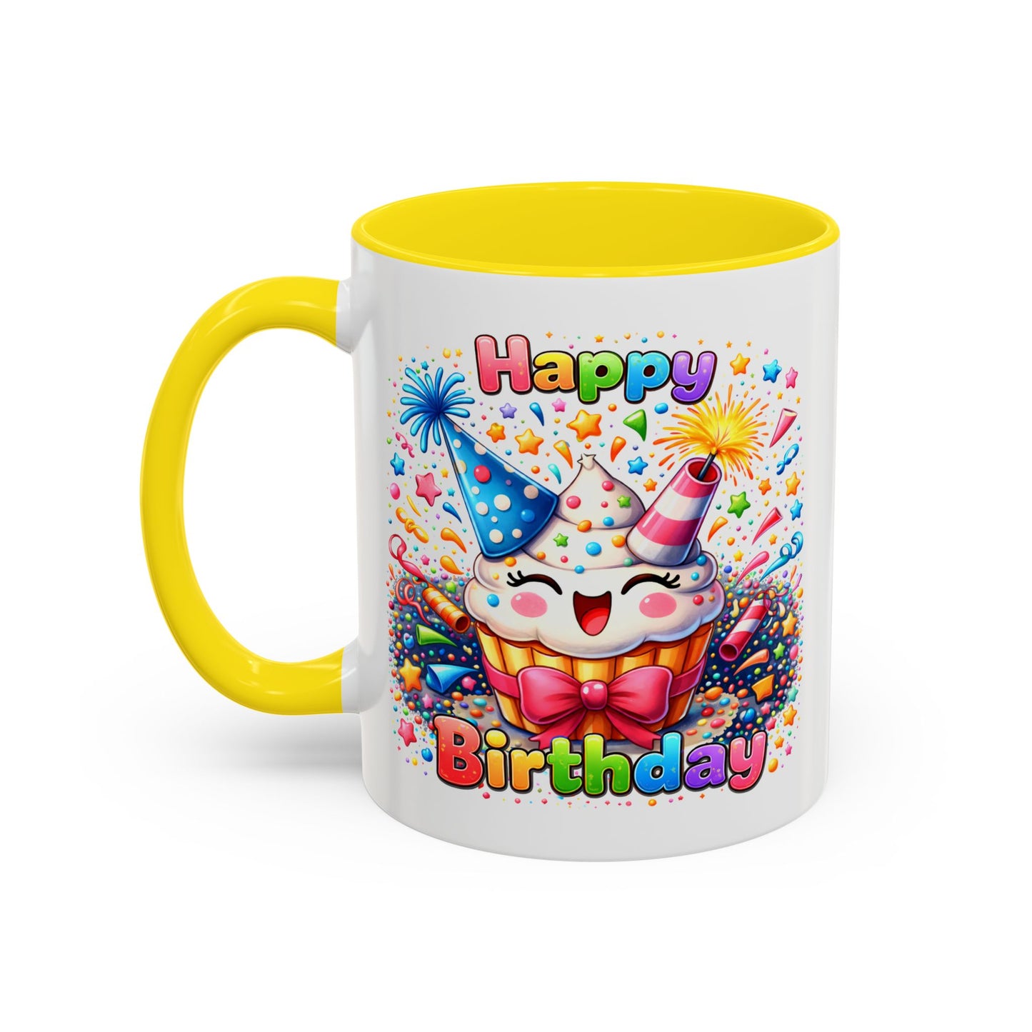 Birthday Mug - Happy Cupcake