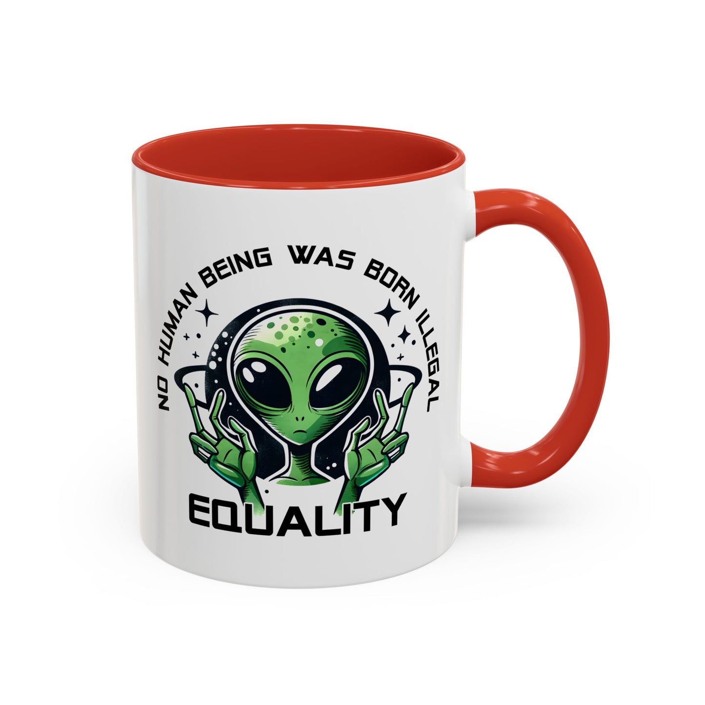 Alien Mug - No Human Being