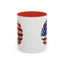4th of July Mug - Baseball American Flag