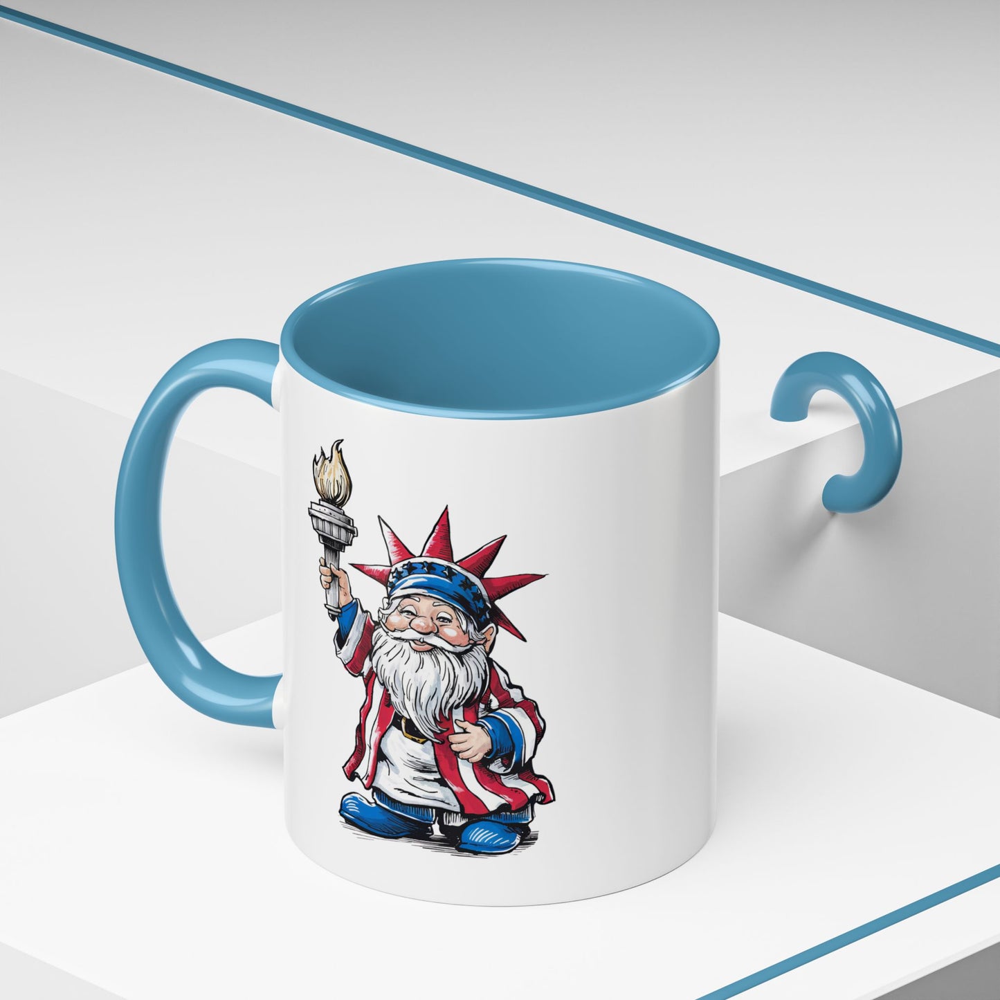 4th of July Mug - American Gnome 7