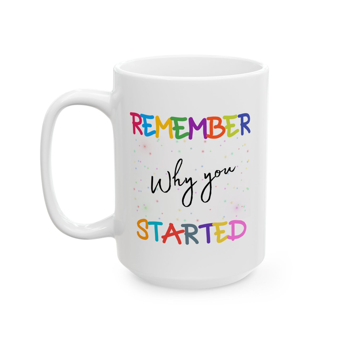 Motivation Mug - Remember Why You Started