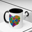 Animal Mug - Dog Paws Heart