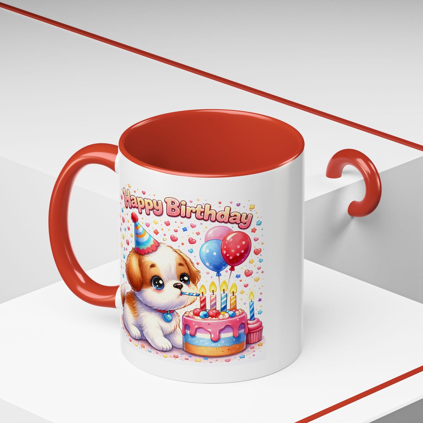 Birthday Mug - Puppy Cake