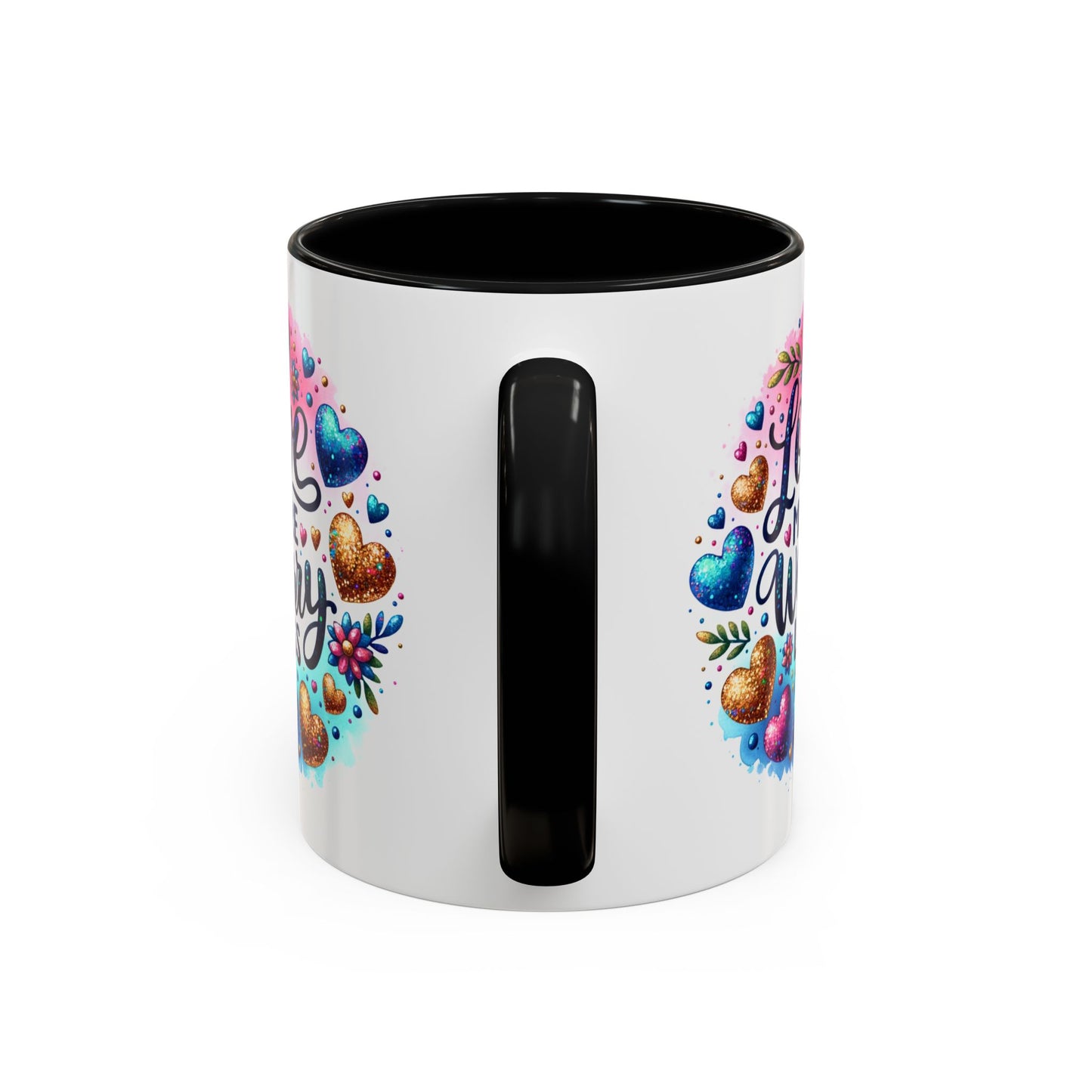 Wellness Mug - Love More Worry Less Circle