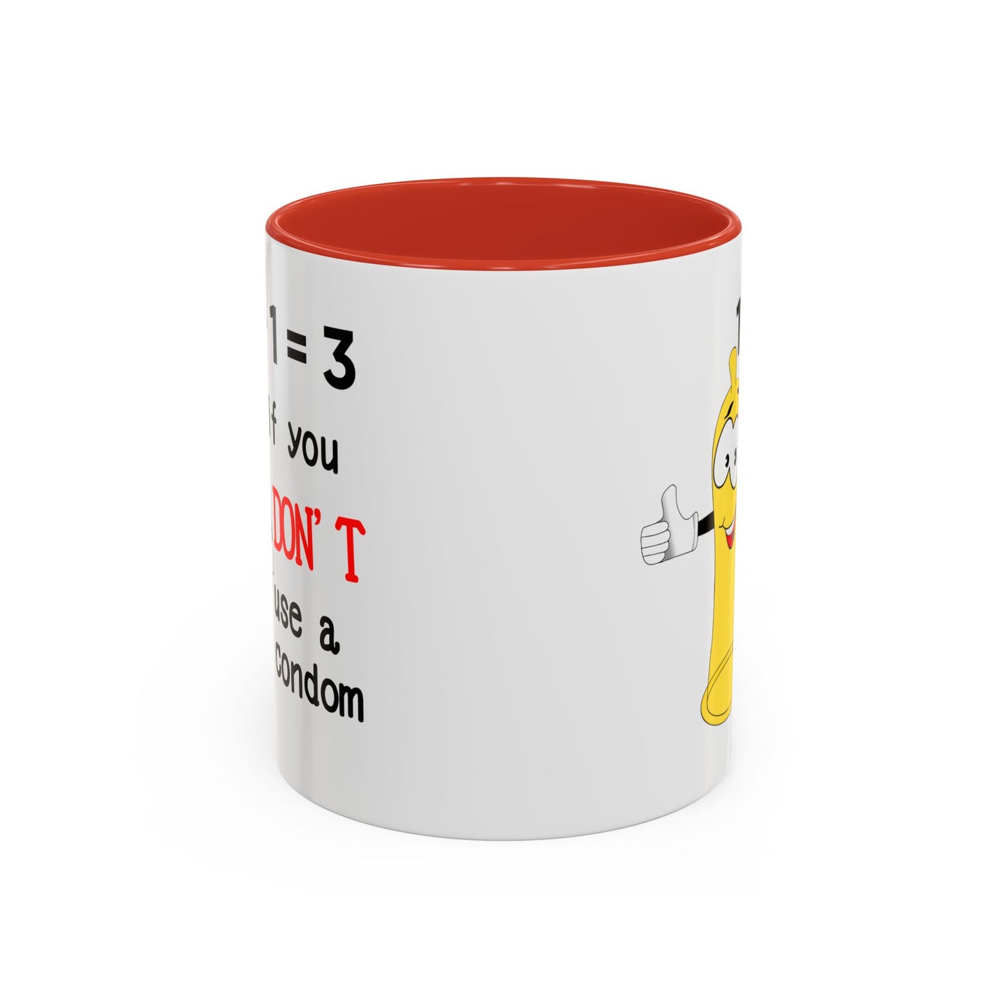 Adult Mug - One Plus One Equals Three