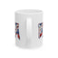 4th of July Mug - USA EST 1776 Floral
