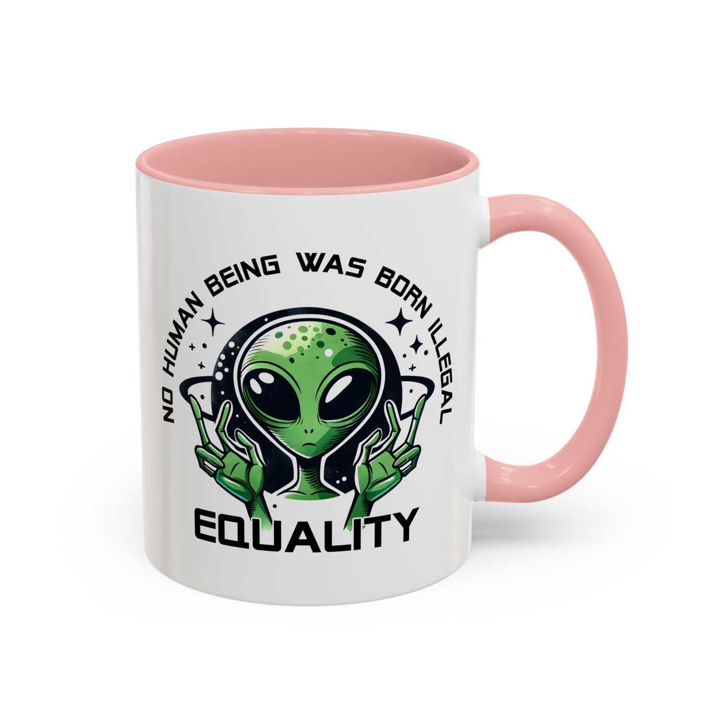 Alien Mug - No Human Being