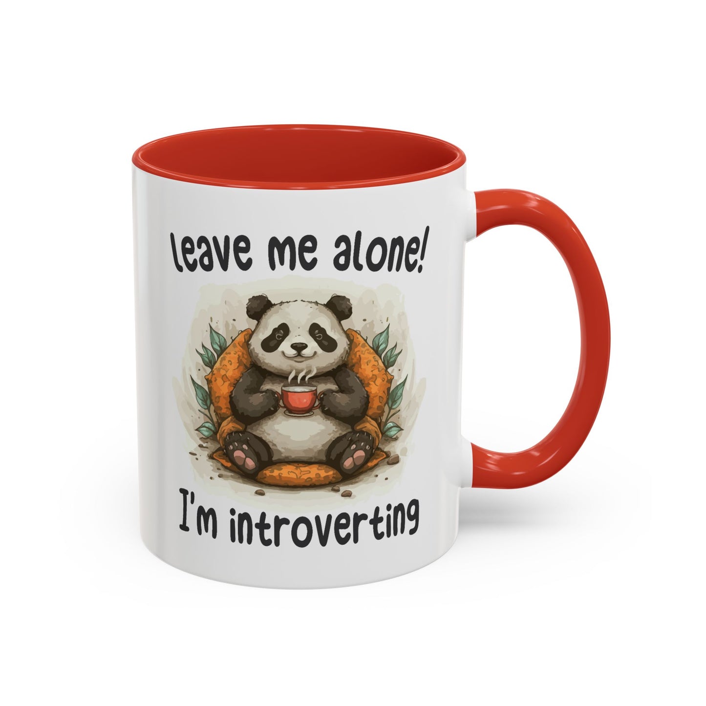 Humor Mug - Leave Me Alone I'm Introverting