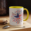 4th of July Mug - Star Flag Fireworks