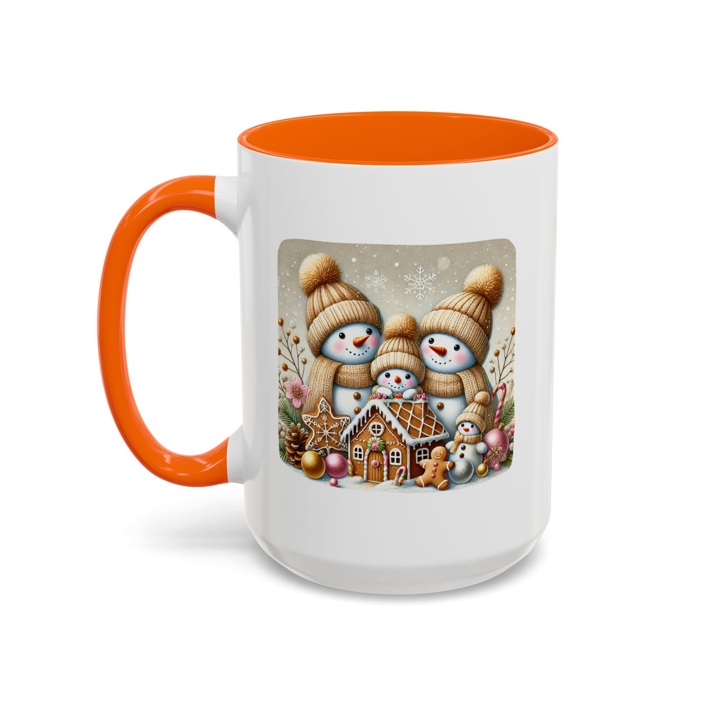 Christmas Mug - Gingerbread Snowman Family 2