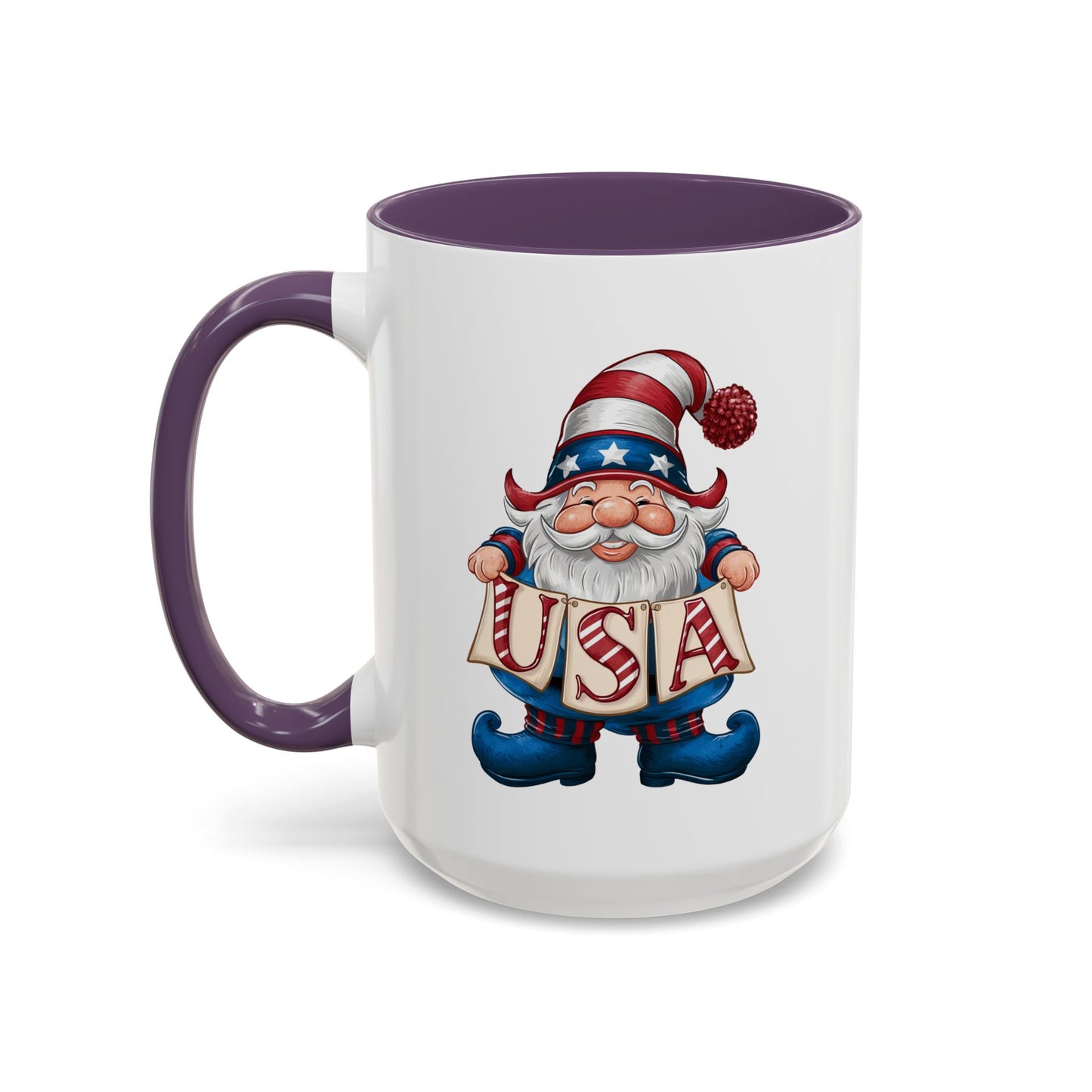 4th of July Mug - American Gnome 24