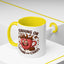 Humor Mug - Running On Caffeine and Chaos