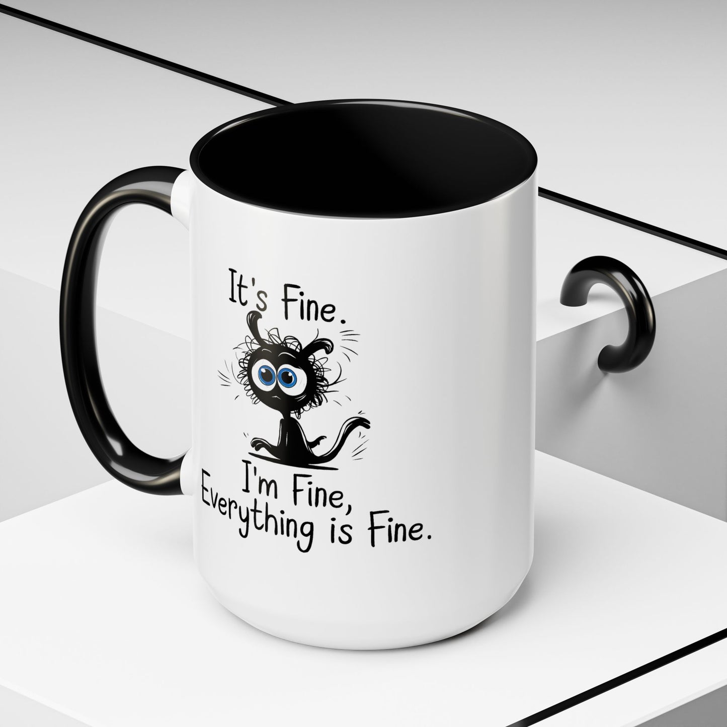 Animal Mug - It's Fine, It's Fine Everything Is Fine