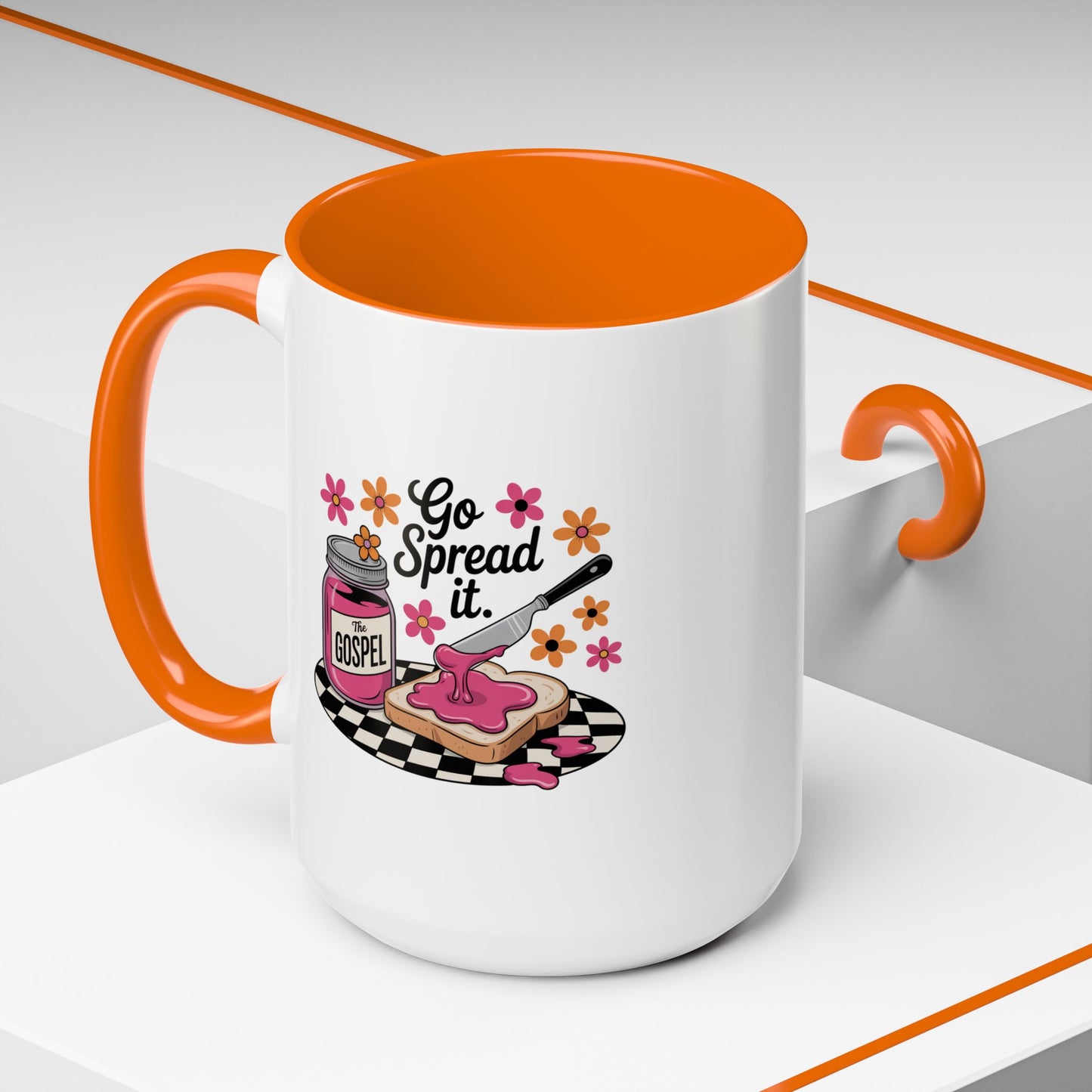Religious Mug - Go Spread It