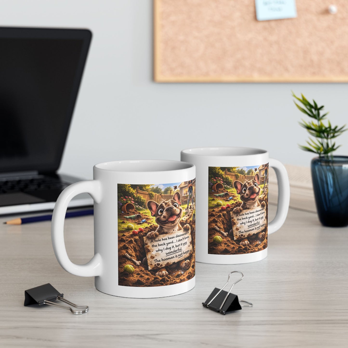 Animal Mug - A Hole Has Been Discovered