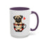 Anniversary Mug - Love You Dog Coffee Cup