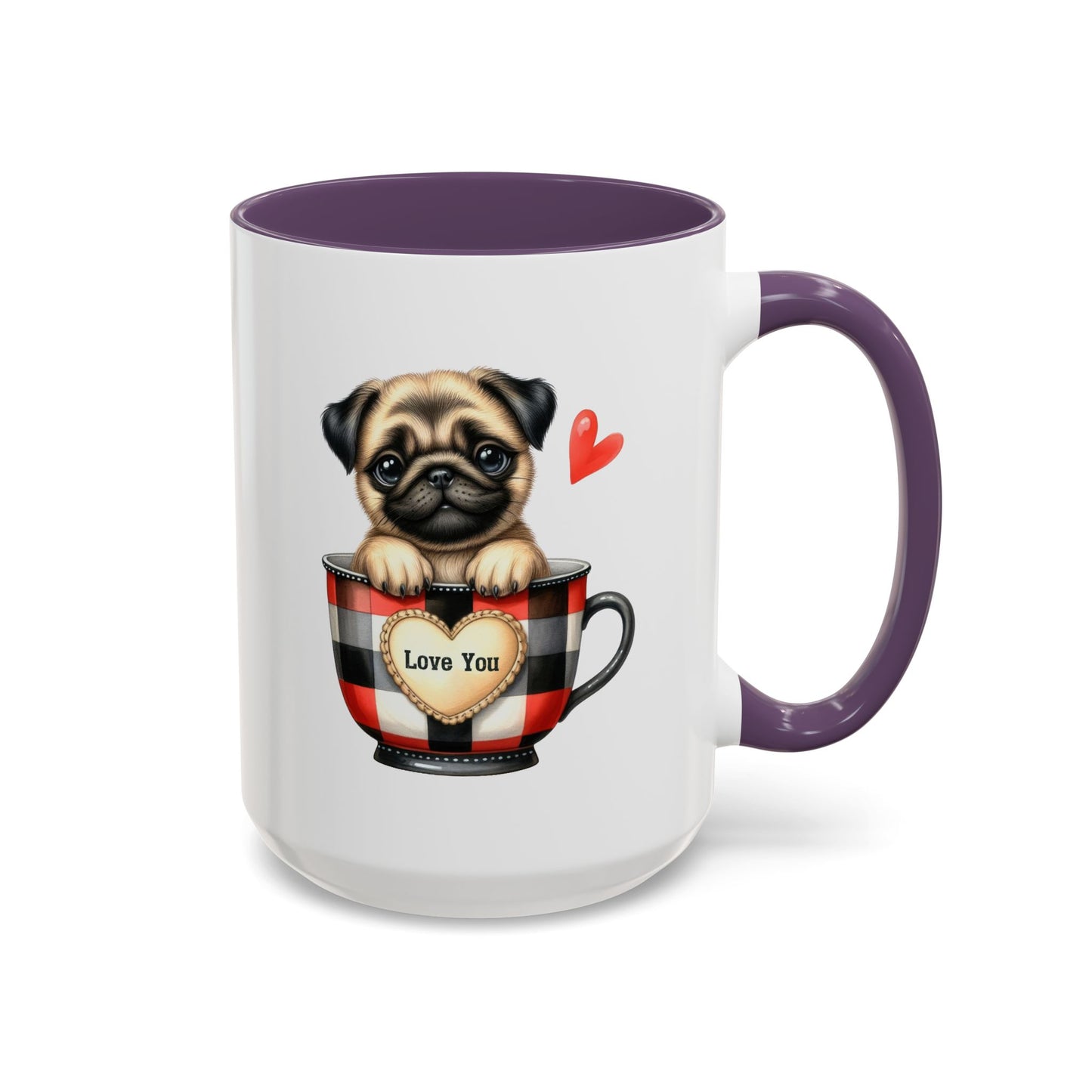 Anniversary Mug - Love You Dog Coffee Cup