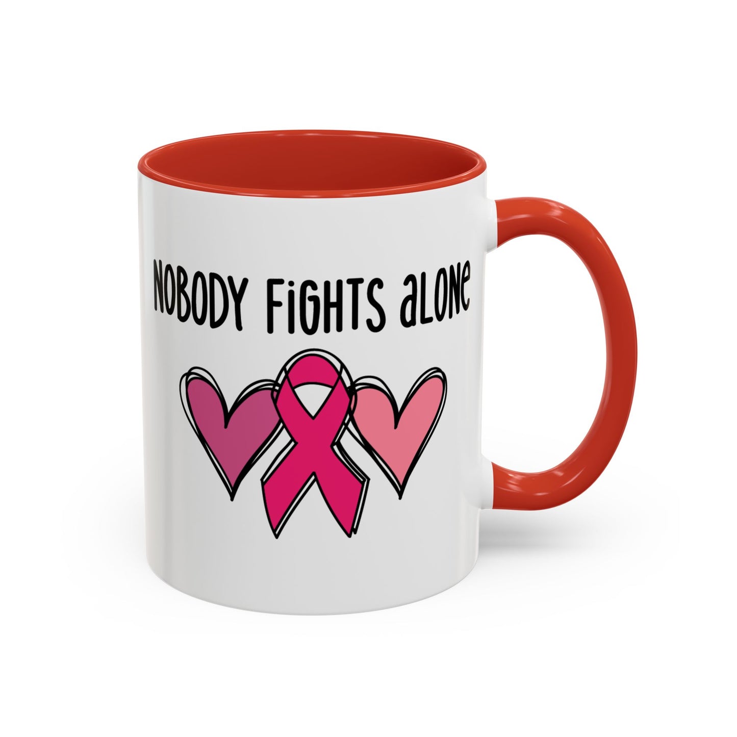 Support Mug - Nobody Fights Alone