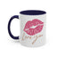 Valentine's Day Mug - Love You Lips Kiss