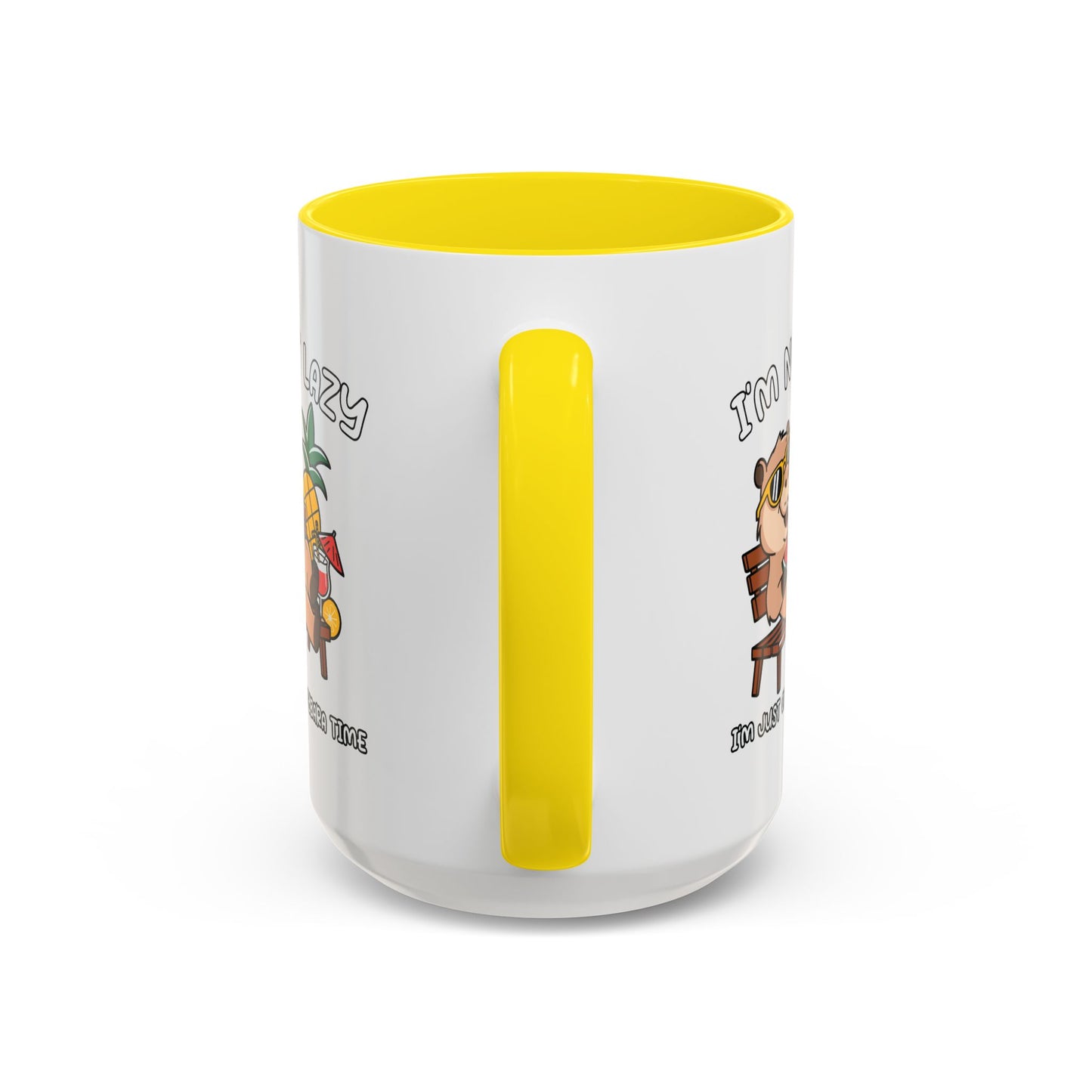 Humor Mug - I'm Not Lazy Capybara