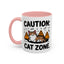 Animal Mug - Caution: Cat Zone