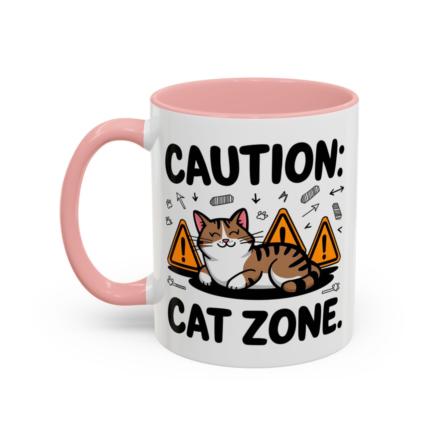 Animal Mug - Caution: Cat Zone