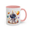 Birthday Mug - Happy Birthday Astronaut, Cake & Balloon