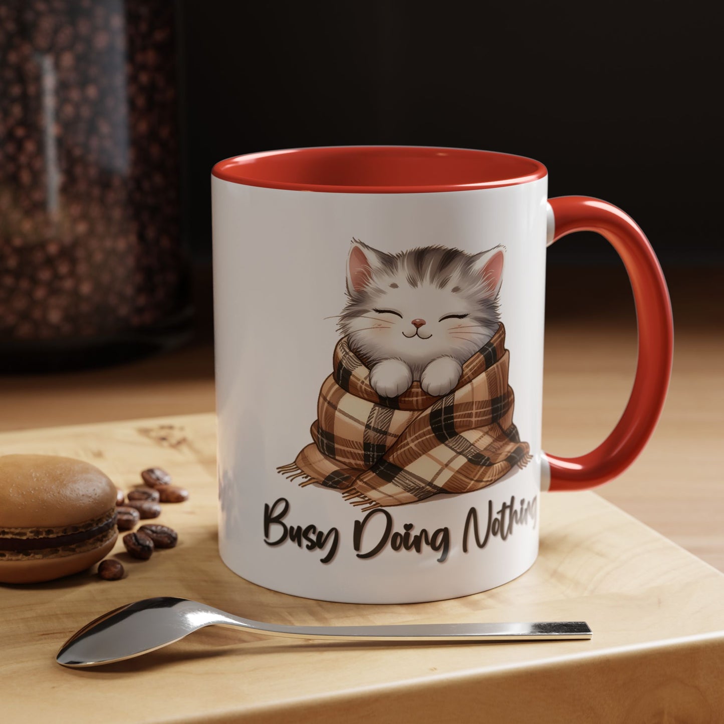 Humor Mug - Busy Doing Nothing