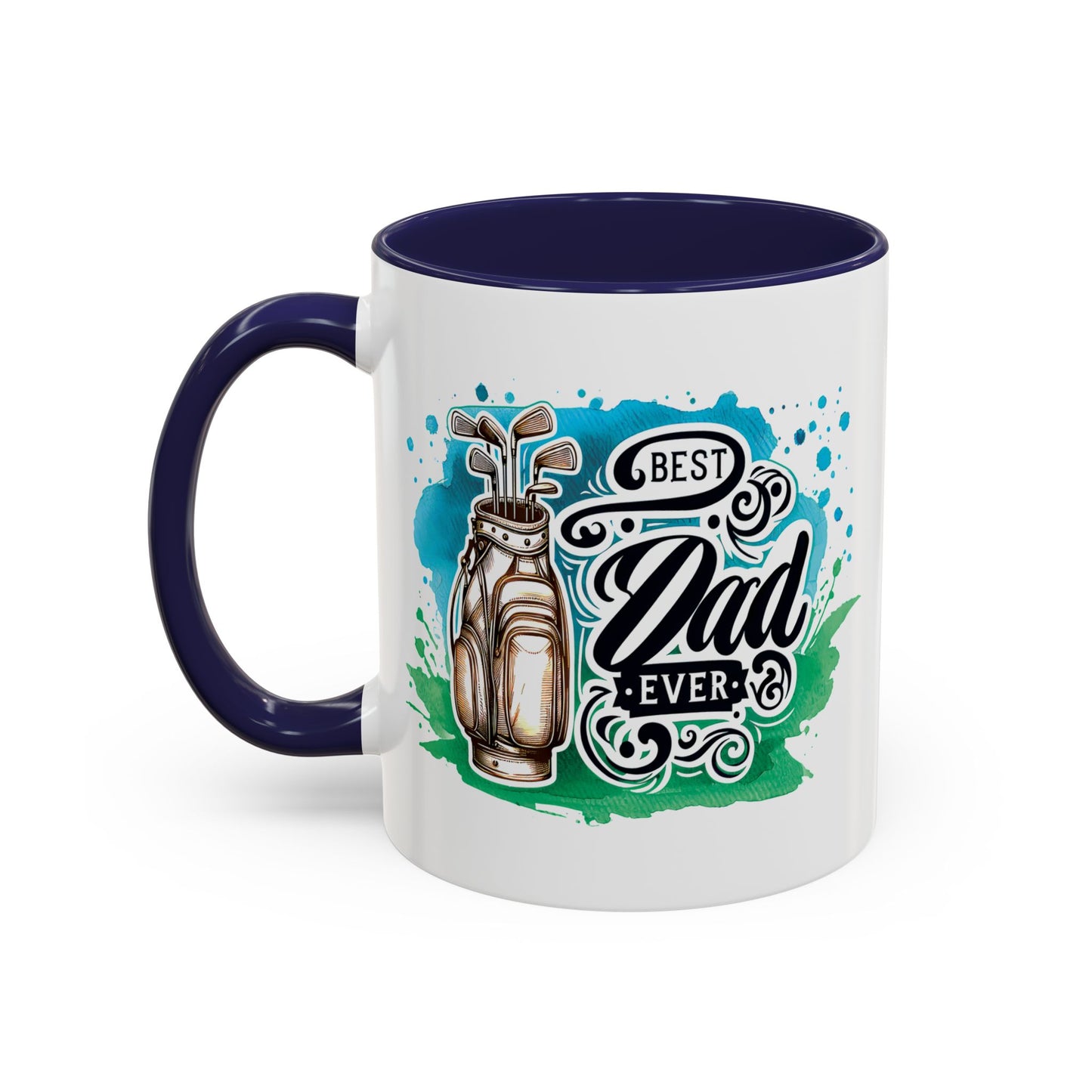 Father's Day Mug - Best Dad Ever Golf