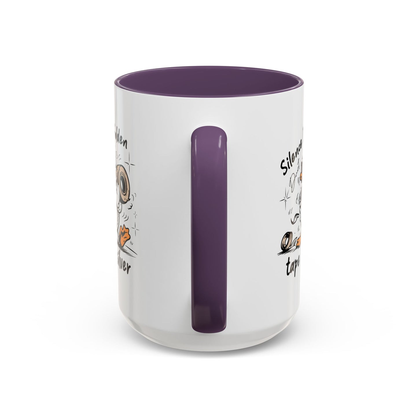 Humor Mug - Silence is Golden Duct Tape is Silver