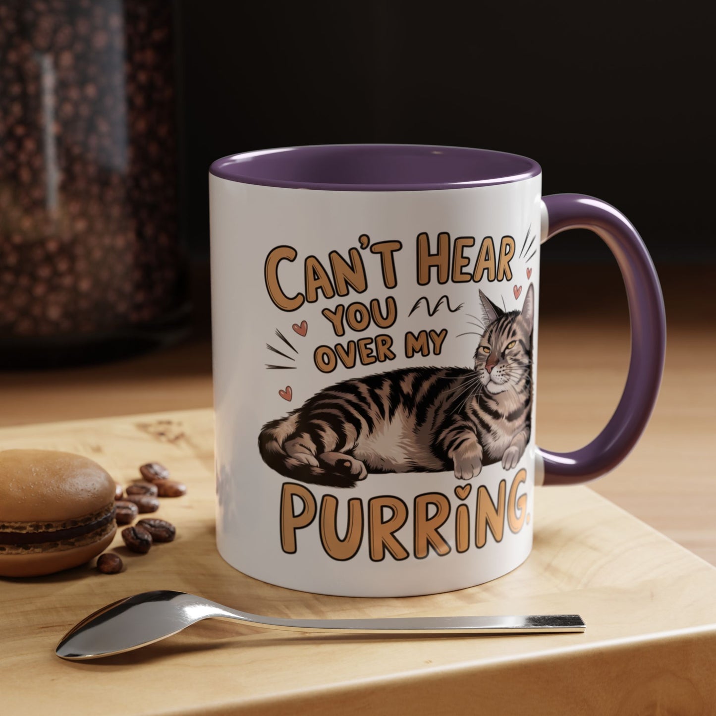 Animal Mug - Can't Hear You Over My Purring