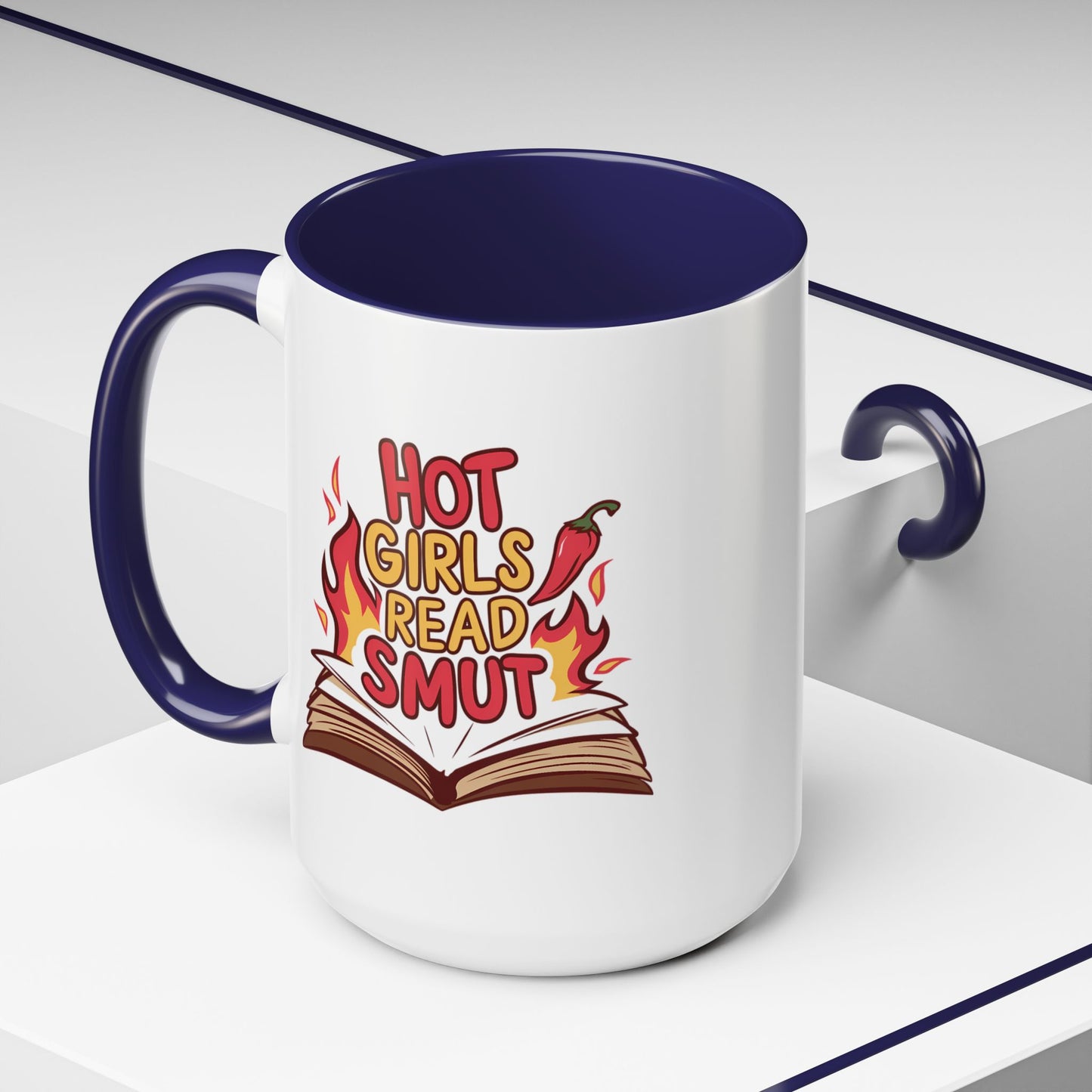 Adult Mug - Hot Girls Read Smut