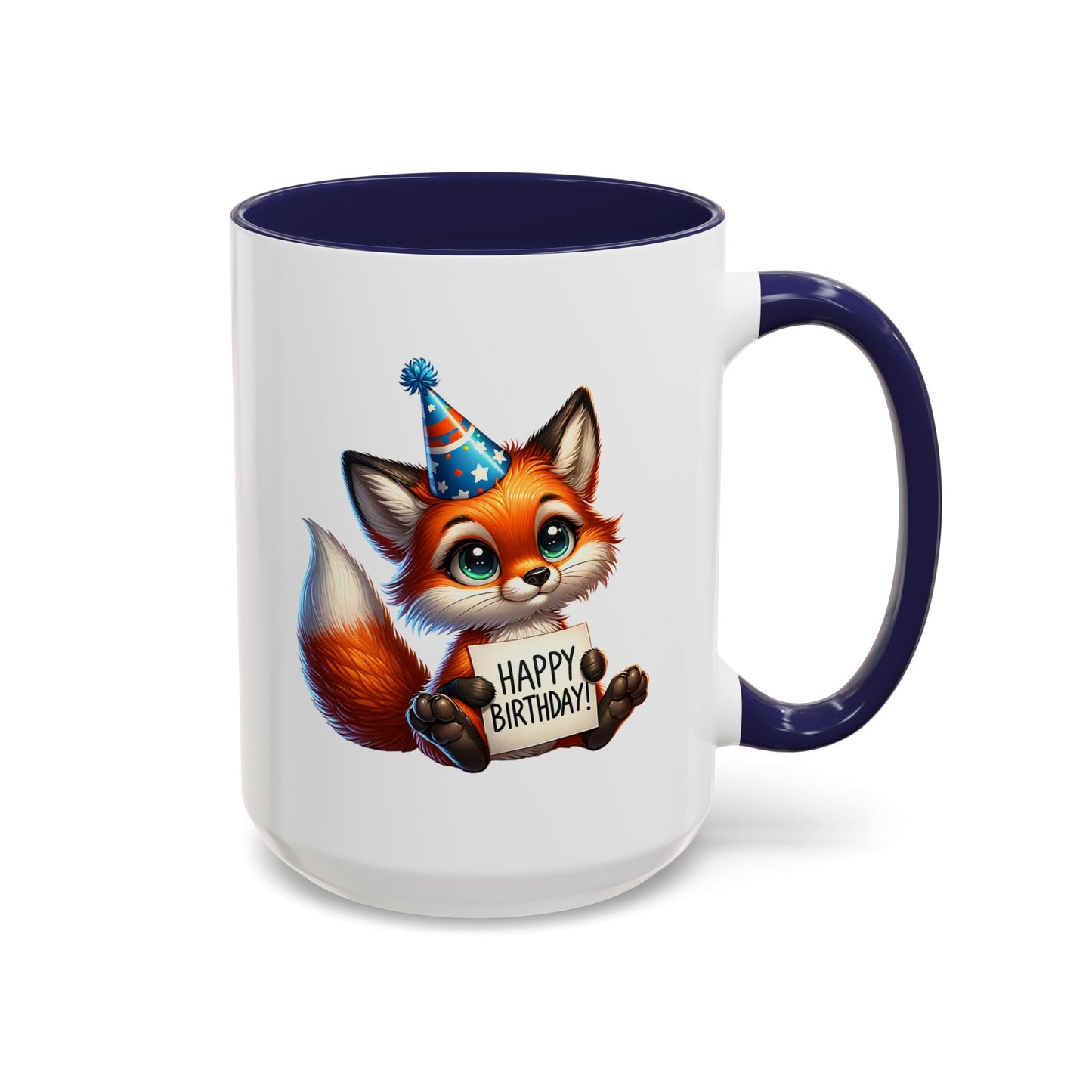 Birthday Mug - Fox Clipart