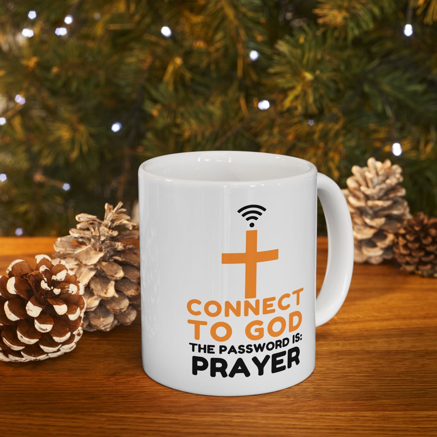 Religious Mug - Connect To God