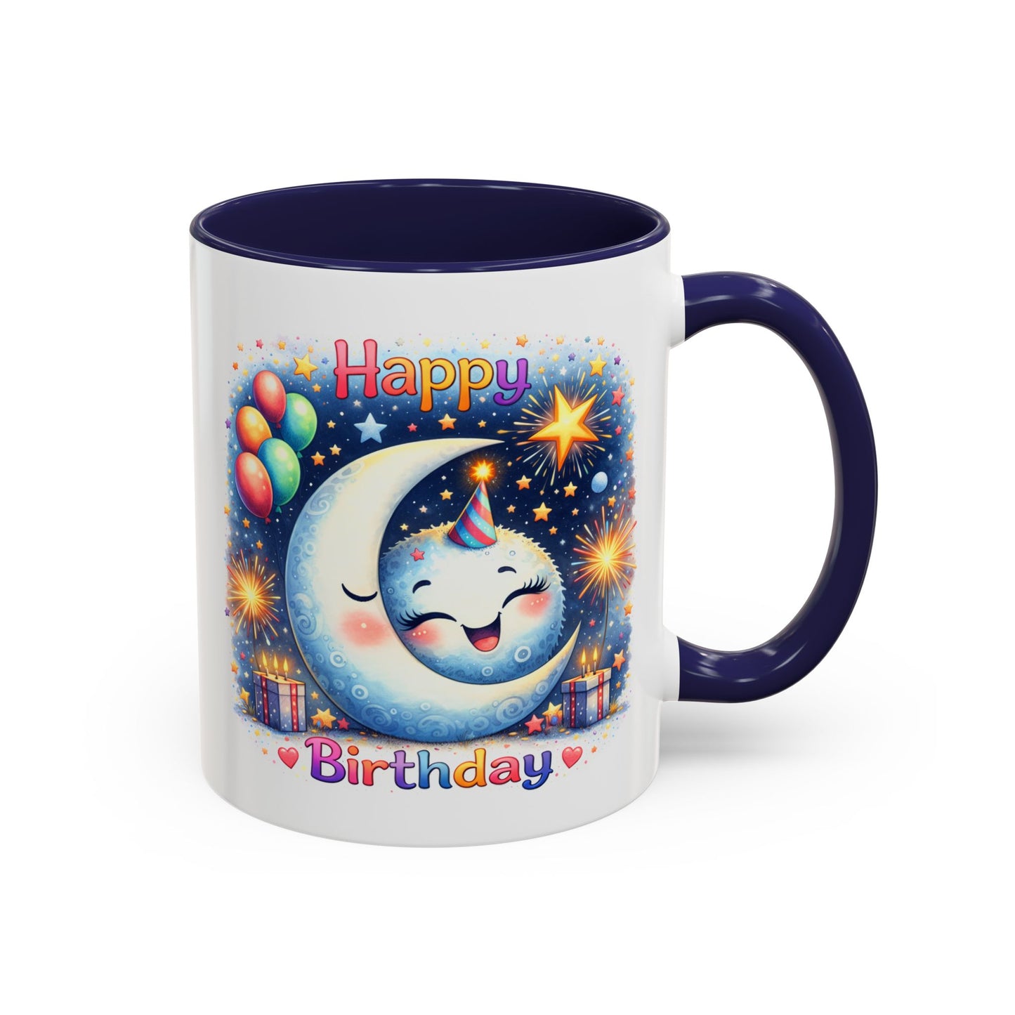 Birthday Mug - Moon and Stars