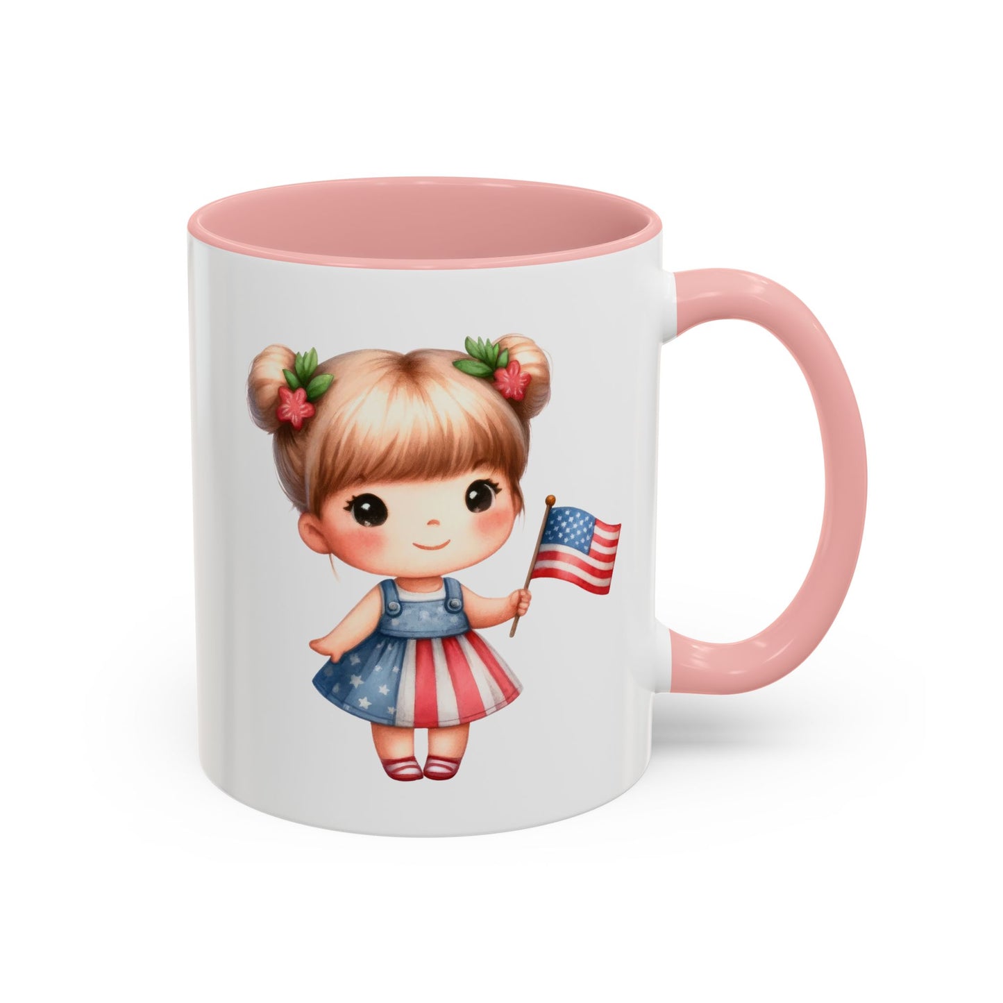 4th of July - American Girl Flag