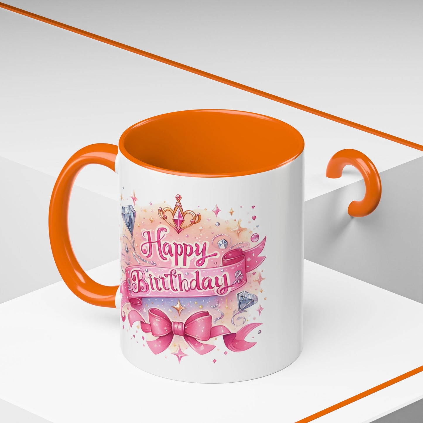 Birthday Mug - Tiara Diamonds